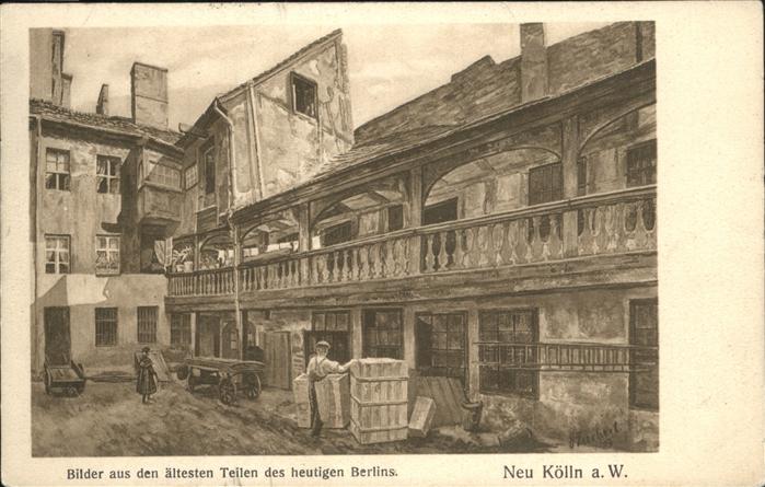Berlin ältester Teil von Berlin Neu Kölln