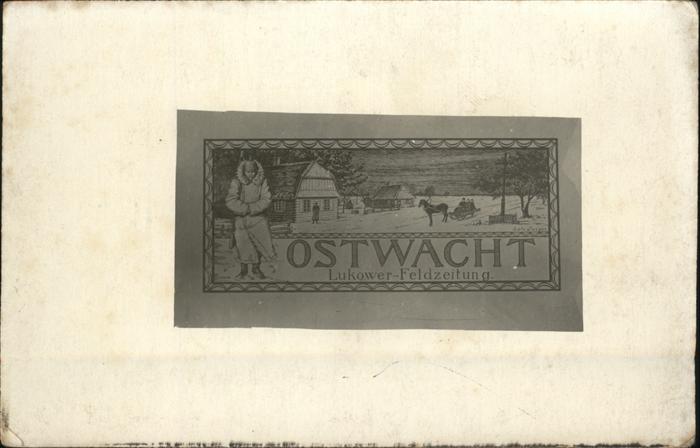 Luckow-Petershagen Feldzeitung Ostwacht