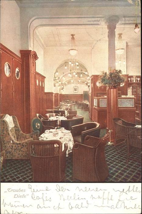 Berliner Mauer Berlin Wall Traubes Diele Mauerstrasse 66/67 Weinrestaurant Traub