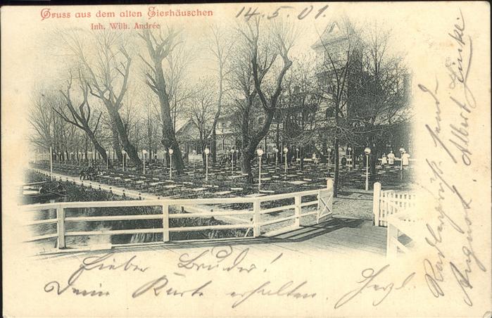 Treptow Berlin Altes Eierhäuschen Restaurant Gartenter