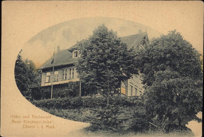 Chorin Hotel Restaurant Neue Klosterschaenke