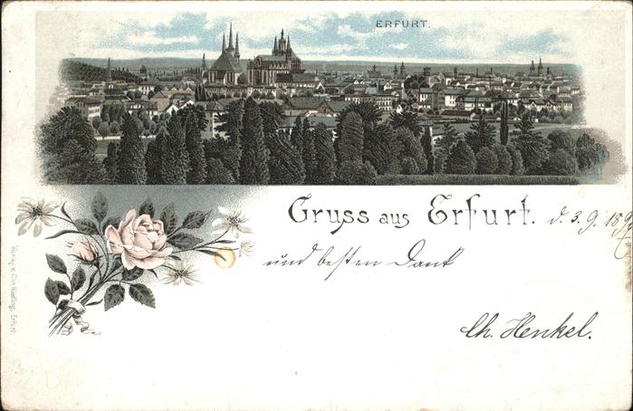 ERFURT  CITY Panorama