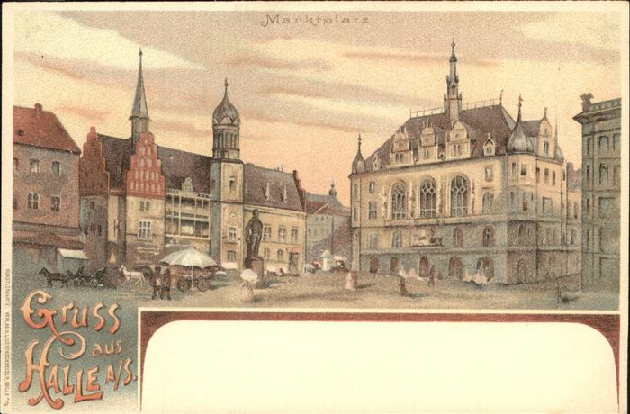 Halle Saale Marktplatz