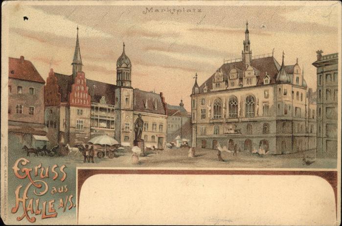 Halle Saale Marktplatz