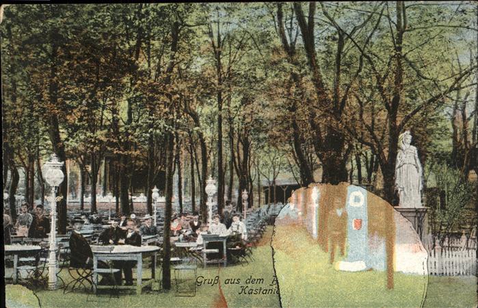 BERLIN  CITY Prater-Theater Gartenrestaurant Kastanienallee 7-9