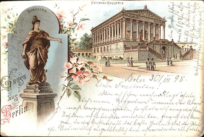 BERLIN  CITY Nationalgalerie Berolina