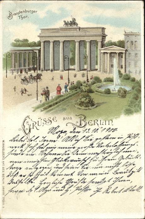 Berlin Brandenburger Tor Pferdekutsche