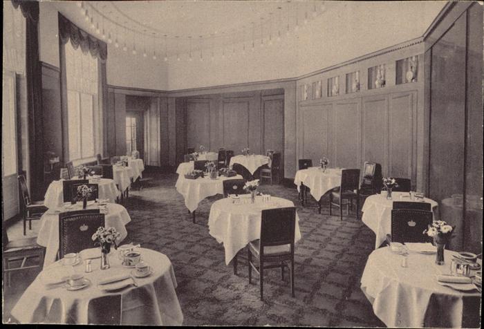 BERLIN  CITY Hotel der Fuerstenhof Potsdamer Platz Restaurant