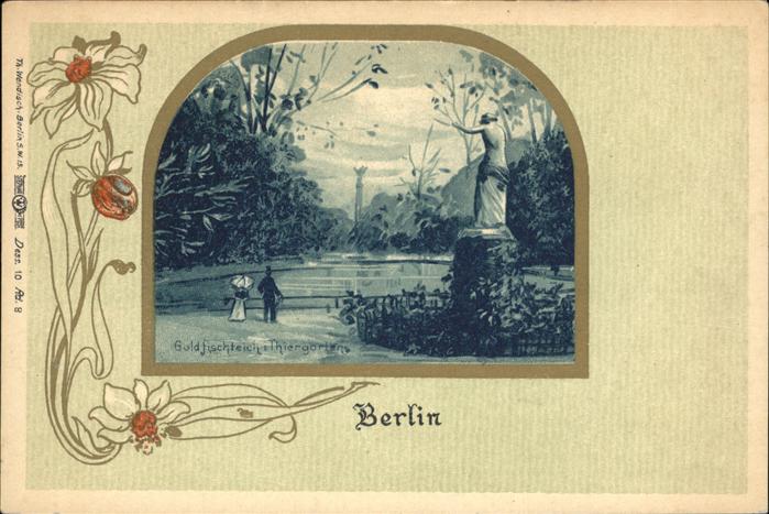 Berlin Goldfischteich im Tiergarten