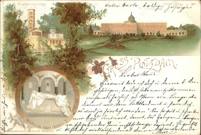 Potsdam Neues Palais Mausoleum Friedenskirche