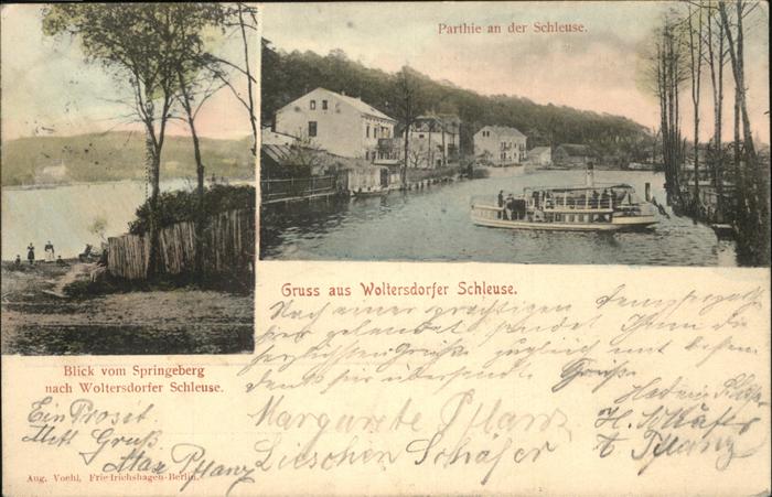 Erkner Woltersdorfer Schleuse