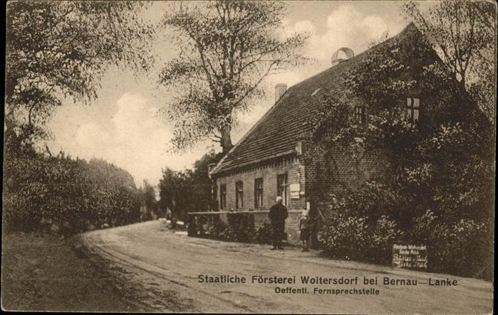 Bernau Berlin Försterei Woltersdorf