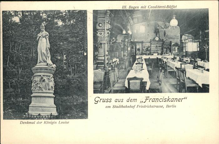 Berlin Stadtbahnhof Friedrichstrasse Franciska