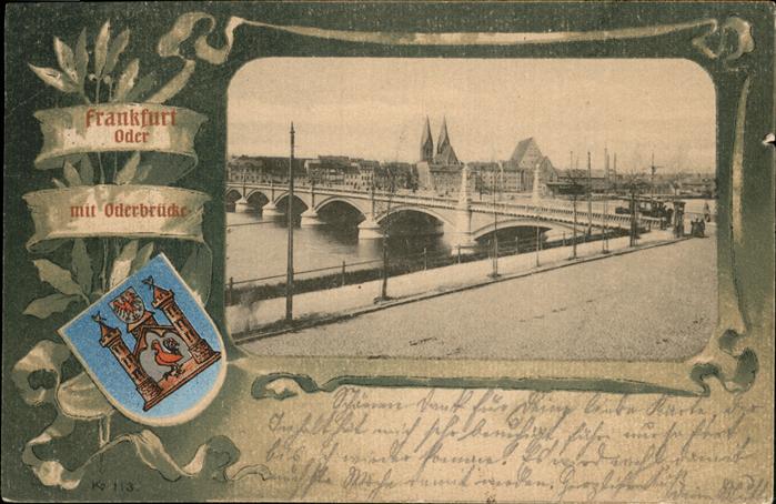 Frankfurt Oder Oderbrücke