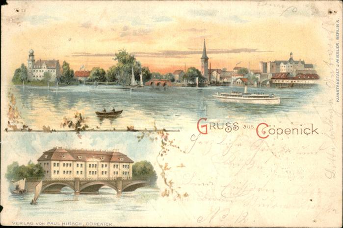 Koepenick Brücke Panorama