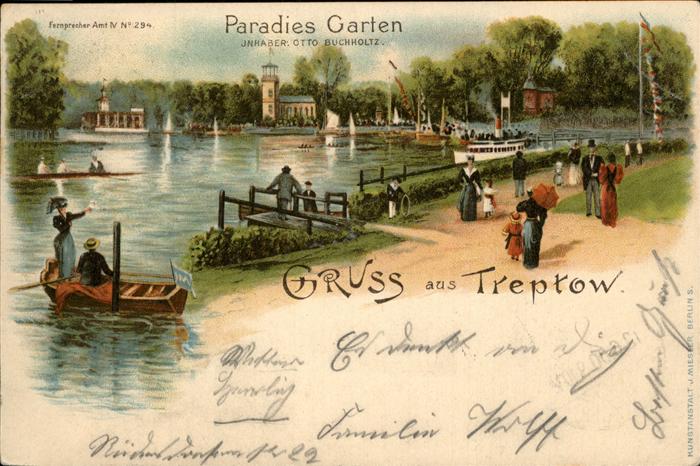 Treptow Berlin Paradies-Garten