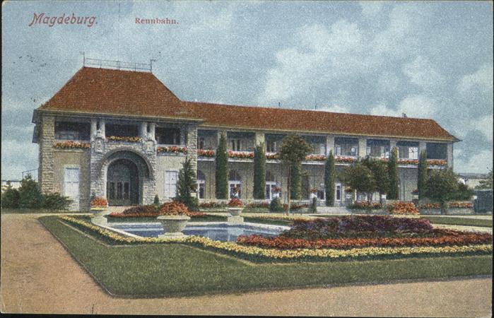 MAGDEBURG  CITY Rennbahn