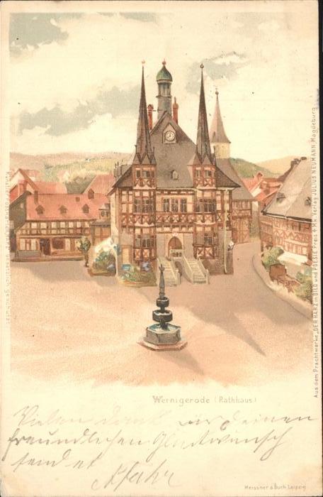 Wernigerode Harz Rathaus
