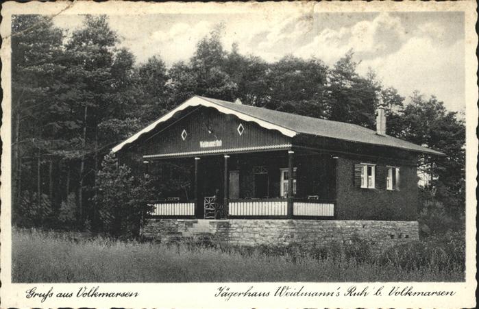 Volkmarsen Jägerhaus Weidmann`s Ruh