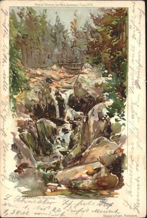 Wernigerode-Hasserode Wasserfall i.d.Steinerne Renne