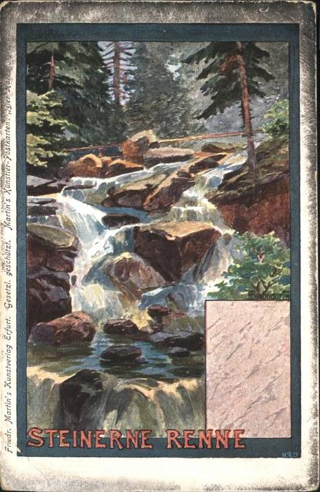 Wernigerode-Hasserode Wasserfall i.d.Steinerne Renne