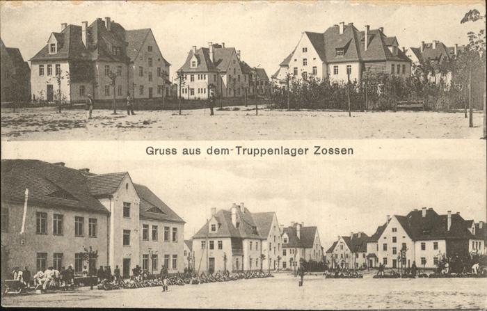 Zossen Brandenburg Truppenlager mit Kasernenhof