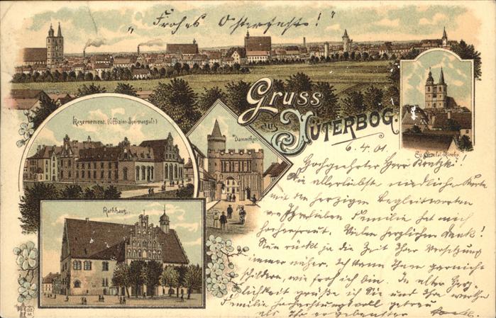 Jueterbog Rathaus u.Kaserne