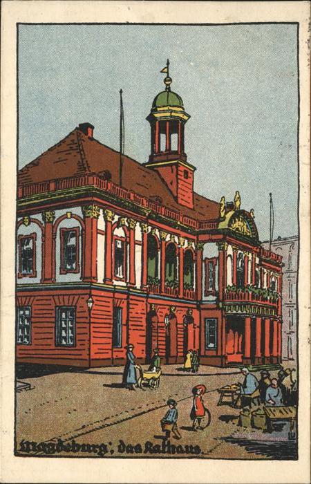 MAGDEBURG  CITY Rathaus