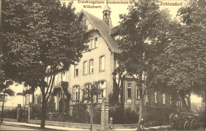 Zehlendorf Berlin Erziehungsheim Kinderschutz in der Wilh