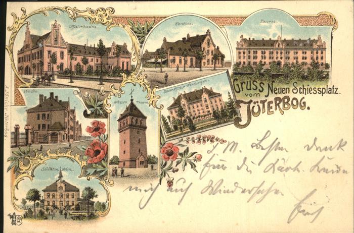 Jueterbog Offizierskasino u.Kantine auf dem neuen