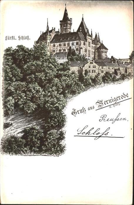 Wernigerode Harz Schloss