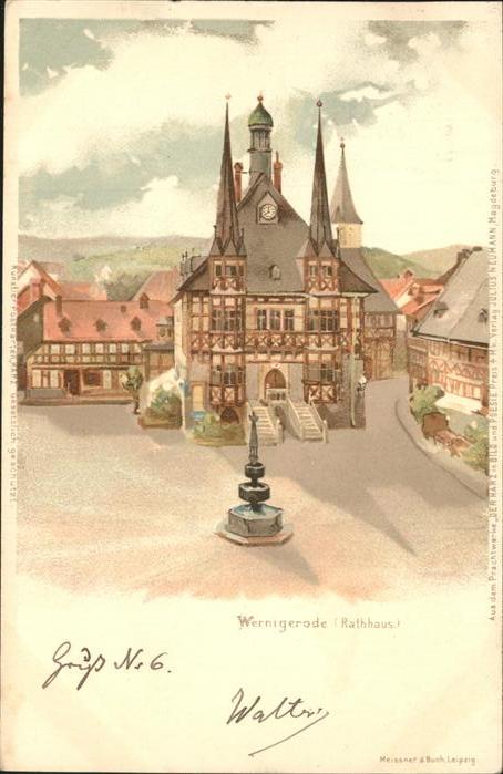 Wernigerode Harz Rathaus