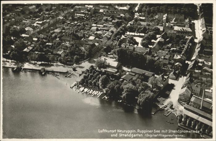 Neuruppin Mit Ruppiner See