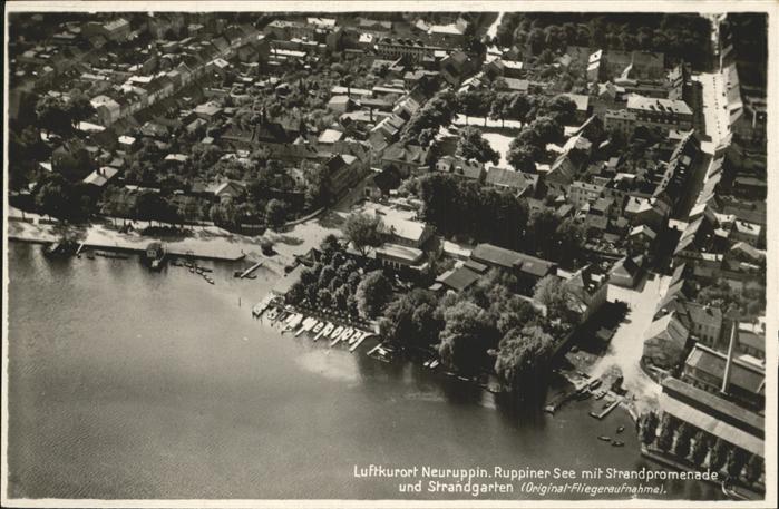 Neuruppin Mit Ruppiner See