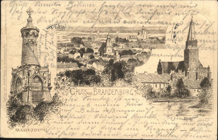 Brandenburg Havel Kriegerdenkmal