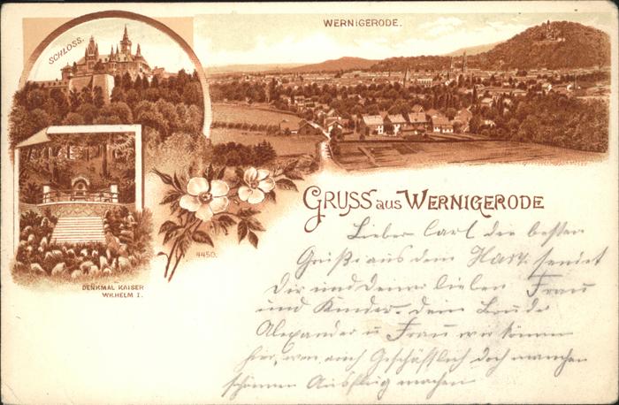 Wernigerode Harz Mit Schloss