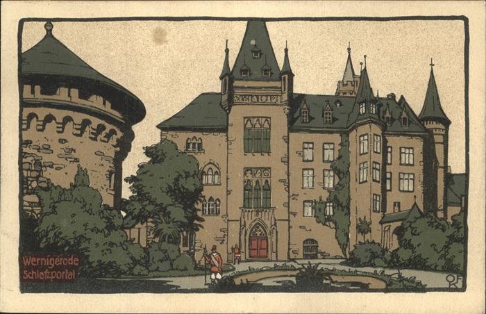 Wernigerode Harz Schlossportal