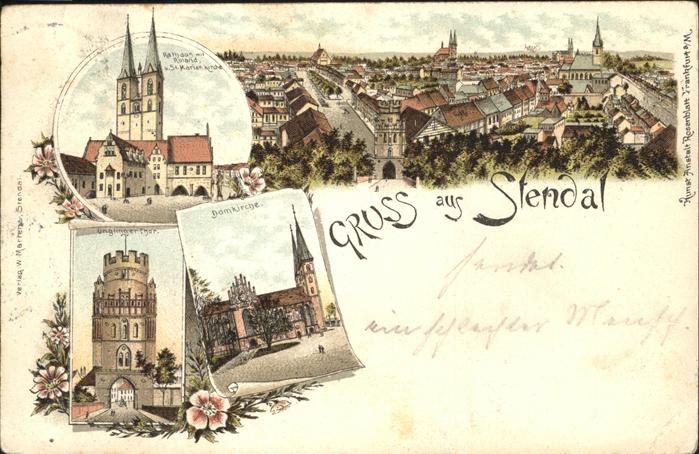 Stendal Domkirche u.Ünglinger Thor