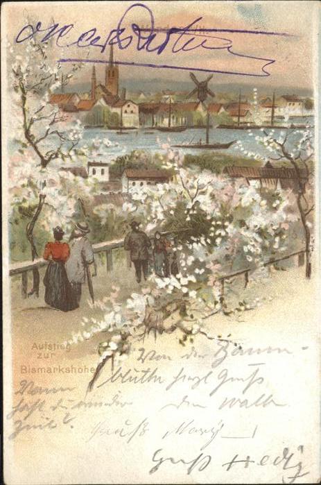 Werder Havel Aufgang zur Bismarckhöhe