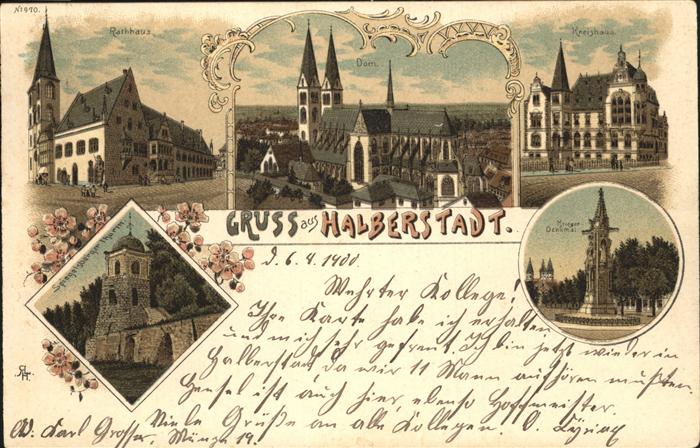 Halberstadt Rathaus u.Kreishaus