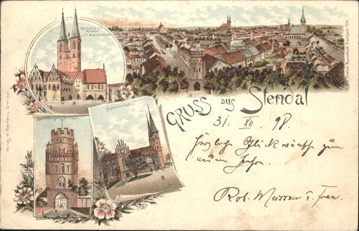 Stendal Domkirche u.Ünglinger Thor