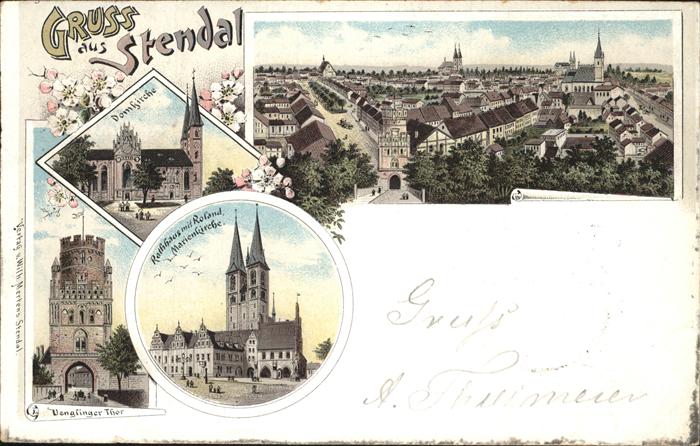 Stendal Domkirche u.uenglinger Thor