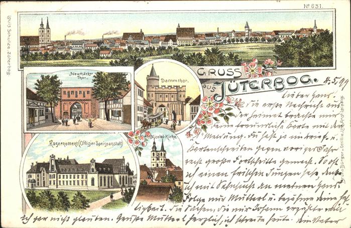 Jueterbog Neumärkter Tor u.Kaserne