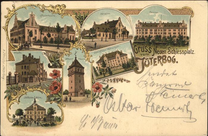 Jueterbog Schiessplatz mit Kantine u.Kaserne