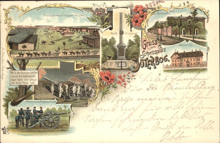 Jueterbog Truppenuebungsplatz mit Schiessplatz u.Lazareth