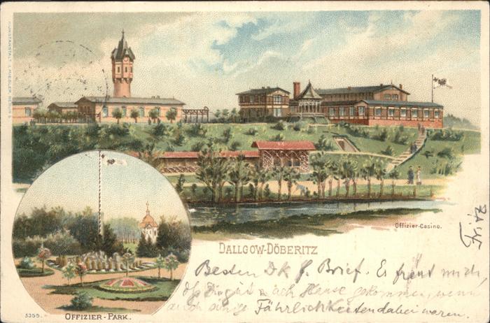 Doeberitz Truppenuebungsplatz Truppenübungsplatz mit Offizier-Casino