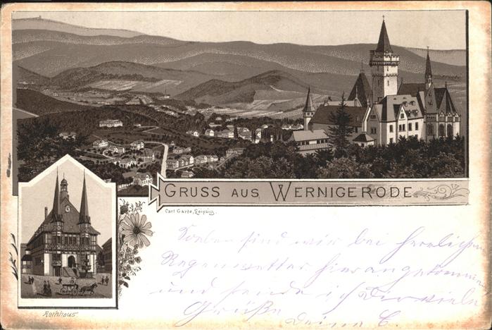 Wernigerode Harz Rathaus