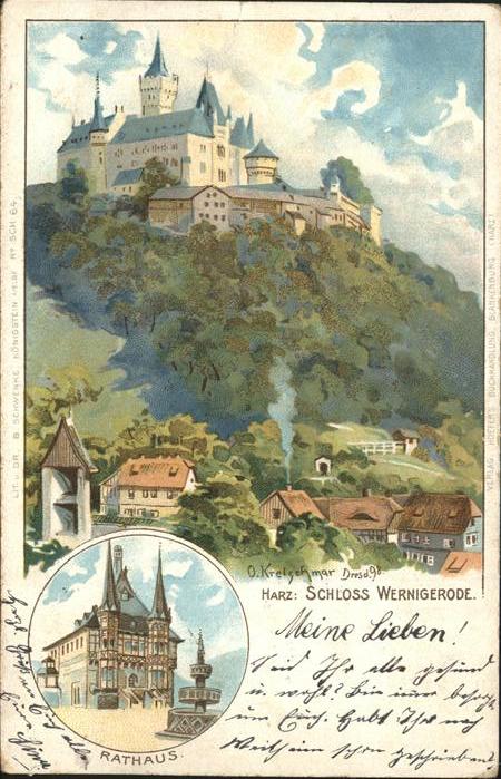 Wernigerode Harz Schloss