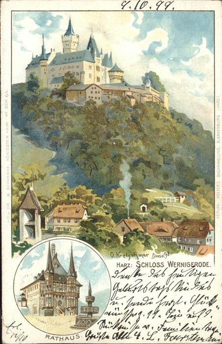 Wernigerode Harz Schloss