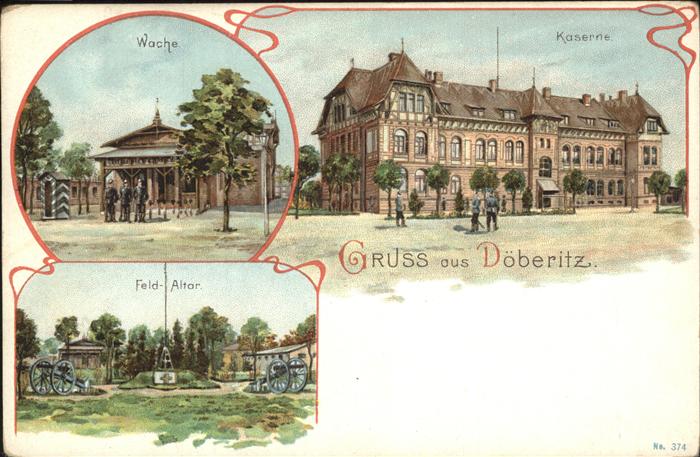 Doeberitz Truppenuebungsplatz Kaserne u.Wache